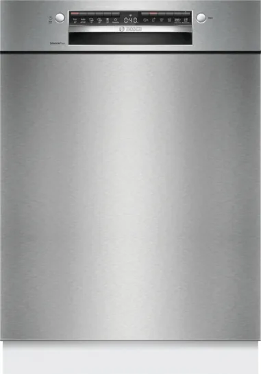 BOSCH Serie 4 Unterbau-Geschirrspüler 60 cm Gebürsteter Stahl SMU4ECS28E