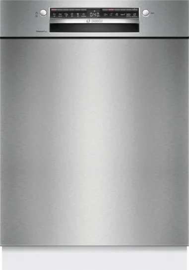 BOSCH Serie 4 Unterbau-Geschirrspüler 60 cm Gebürsteter Stahl SMU4EVS09E