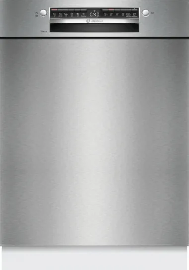 BOSCH Serie 4 Unterbau-Geschirrspüler 60 cm Gebürsteter Stahl SMU4HTS14E