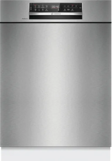 BOSCH Serie 6 Unterbau-Geschirrspüler 60 cm Gebürsteter Stahl SMU6ZCS16E