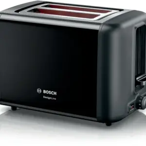 BOSCH Kompakt Toaster DesignLine, Schwarz