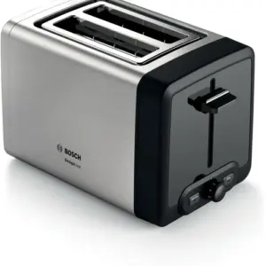 BOSCH Kompakt Toaster DesignLine Gebürsteter Stahl TAT4P420DE