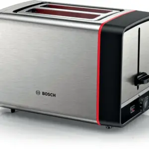 BOSCH Kompakt Toaster MyMoment Gebürsteter Stahl TAT6M420