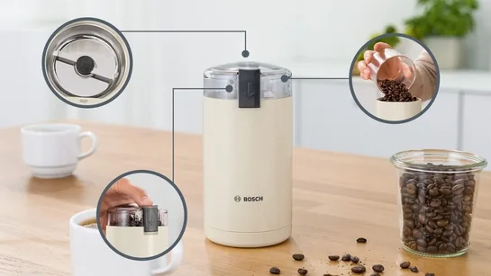 BOSCH Kaffeemühle Beige TSM6A017C