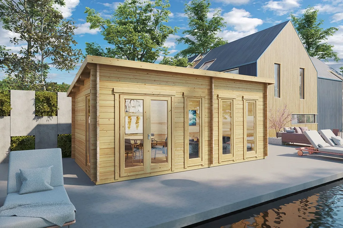 Gartenhaus “Liam” 6x3m, 6 × 3 m