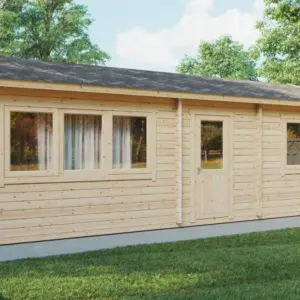 Blockhaus mit Schlafzimmer “Hansa Holiday H”