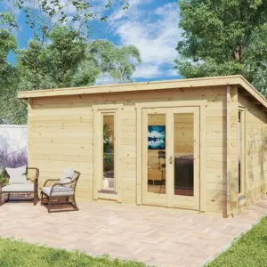 Gartenzimmer „Ryan 1“ 5x3m, 5 × 3 m