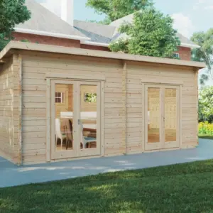 Gartenhaus „Liam 2“ 6x3m aus Holz, 6 × 3 m
