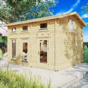 Gartenhaus mit Schlafboden “Bruno 1” 5x4m, 5 × 4 m