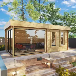 Modernes Gartenhaus “Aurora” 6x3m, 6 × 3 m