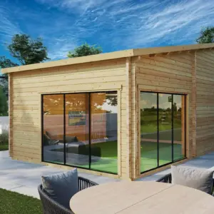 Gartenzimmer “Golfsimulator 5” 6x5m, 6 × 5 m