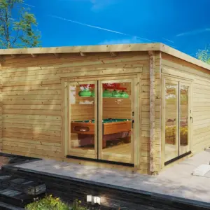 Gartenhaus “Roland 3” 5x5m, 5 × 5 m