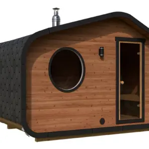 Outdoor Sauna “Mont Blanc” 4x4m, 4 × 4 m