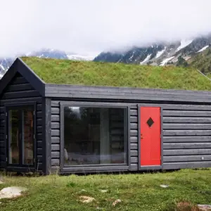 Tiny House Fertighaus “HyggeHut”, 8 × 3 m