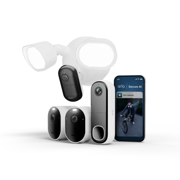 Outdoor-Alarmsystem für Zuhause Weiß