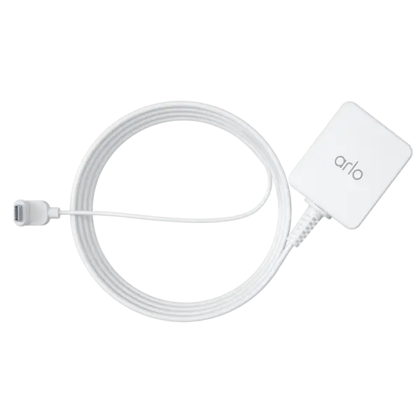 Arlo Ladekabel für den Außenbereich für Essential Kameras der 2. Generation, Weiß