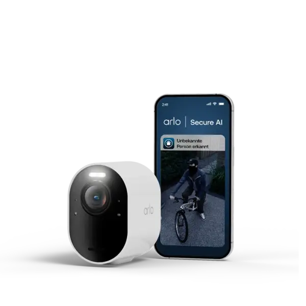 Arlo Ultra 3 4K Überwachungskamera Weiß